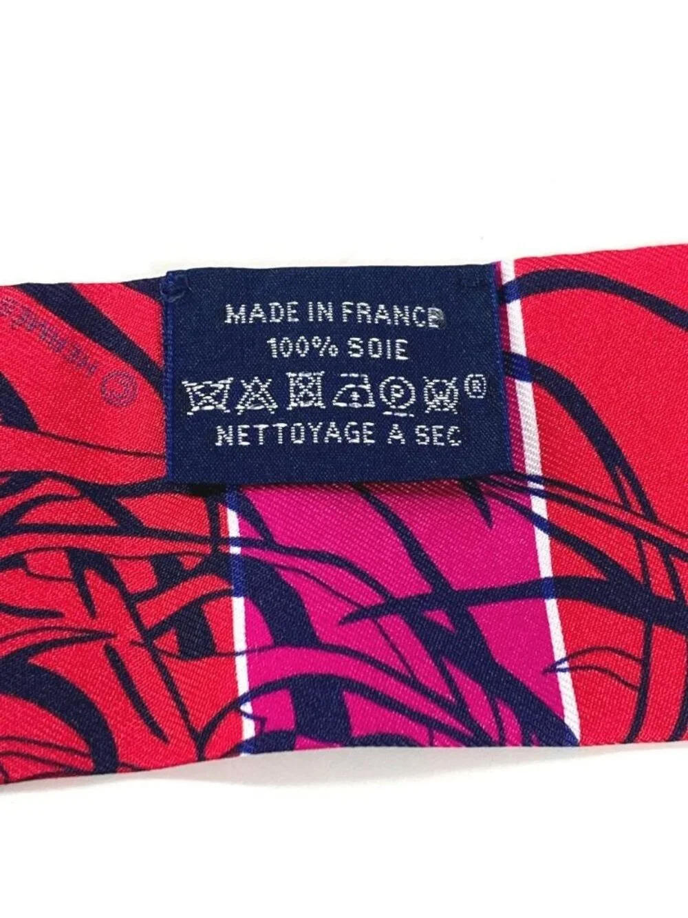 Hermes Scarf Twilly Tiri Silk Multicolor - Picture 8 of 9